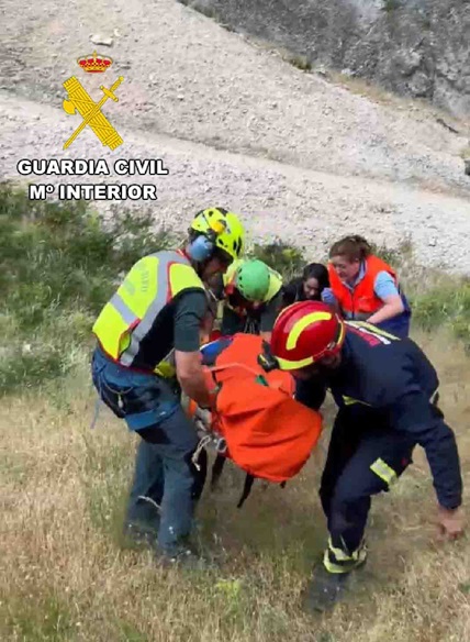 Imagen de Rescate de un senderista accidentado en el Parque Natural de Cazorla, Segura y Las Villas.