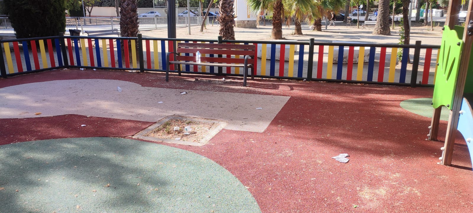 Imagen de Vecinos denuncian suciedad persistente en el Parque de la Paz: piden medidas urgentes