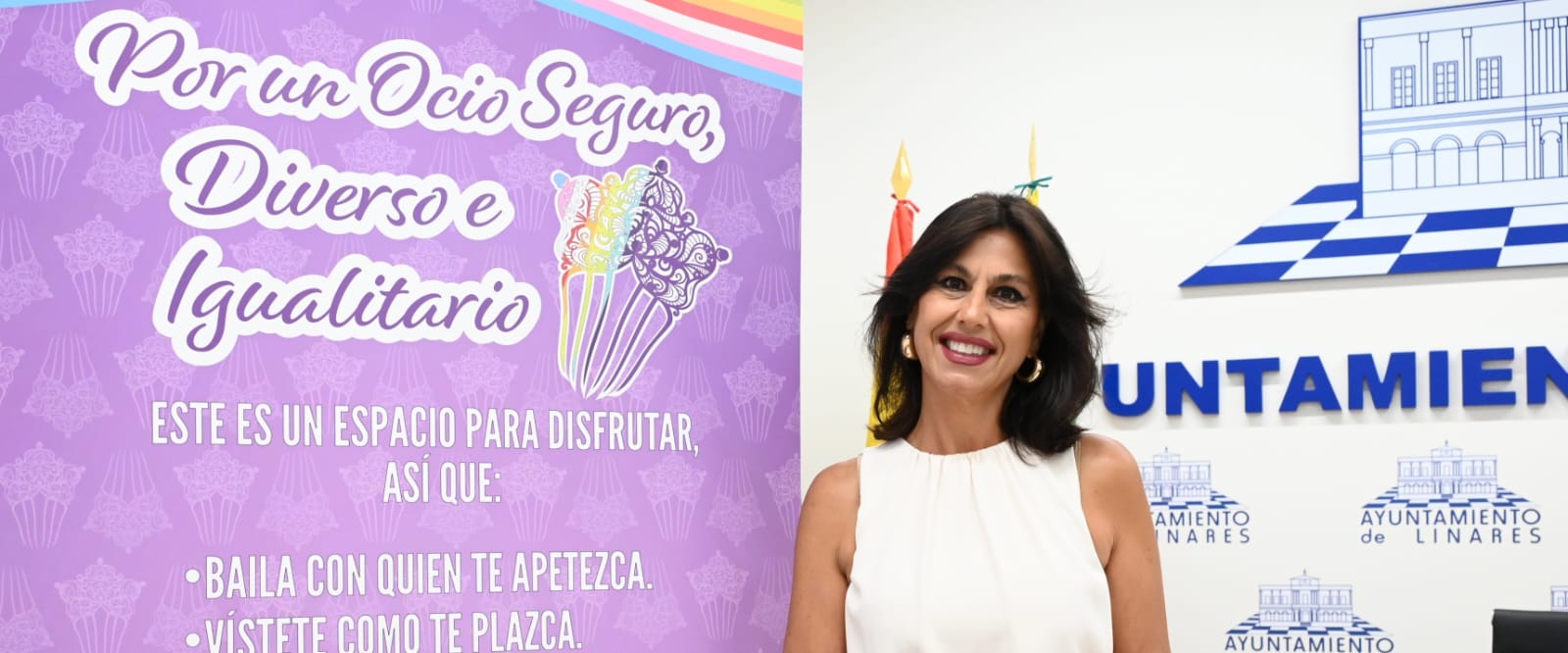 Imagen de Linares impulsa la campaña ‘Por un ocio seguro, diverso e igualitario’ en la Feria de San Agustín