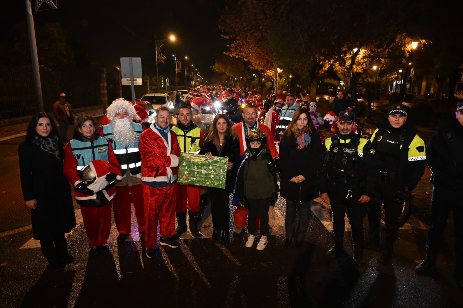 Imagen de Linares se llena de solidaridad con la Papanoelada Motera