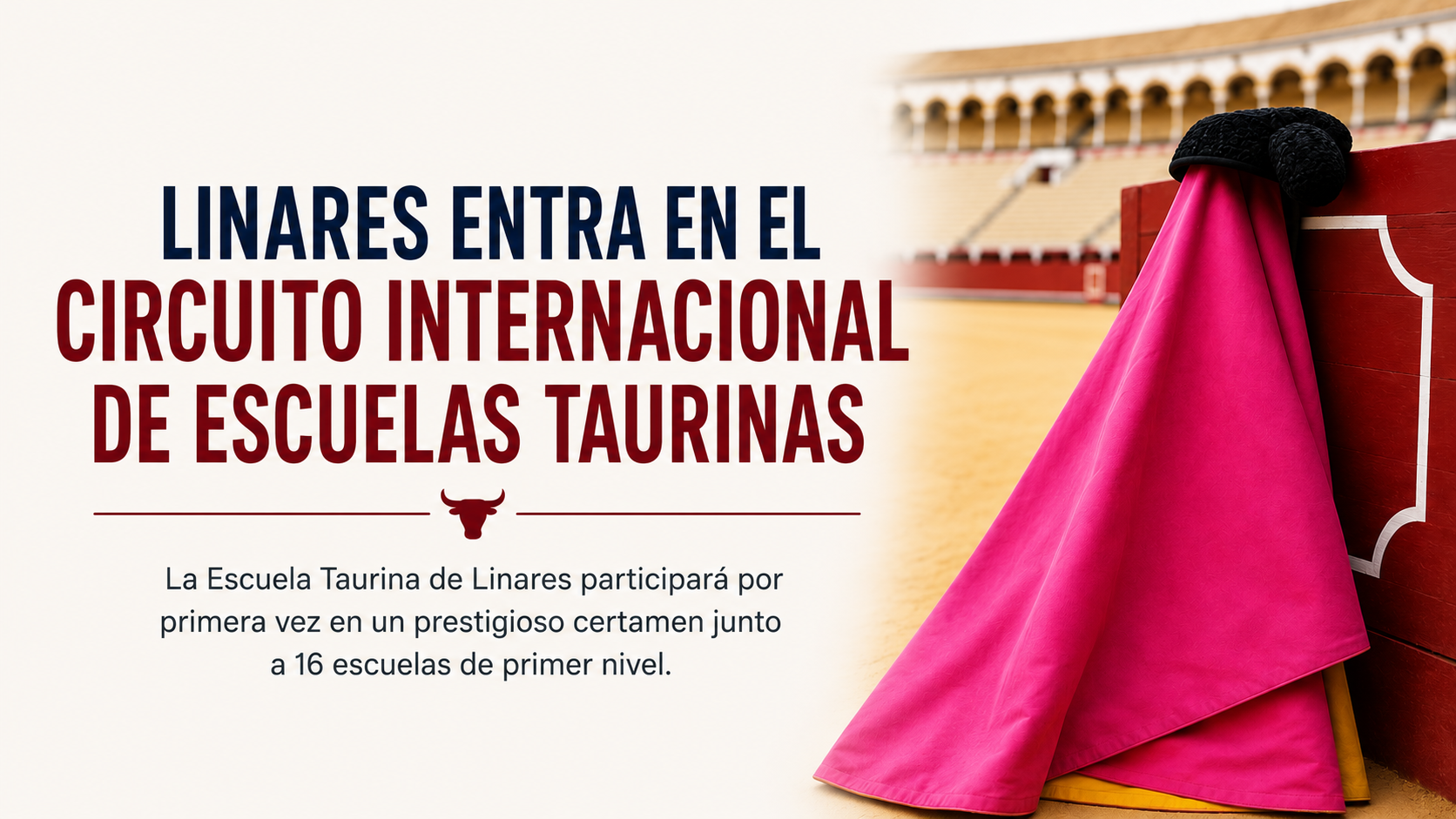 Imagen de Linares entra en el circuito internacional de escuelas taurinas y refuerza su apuesta por el futuro del toreo