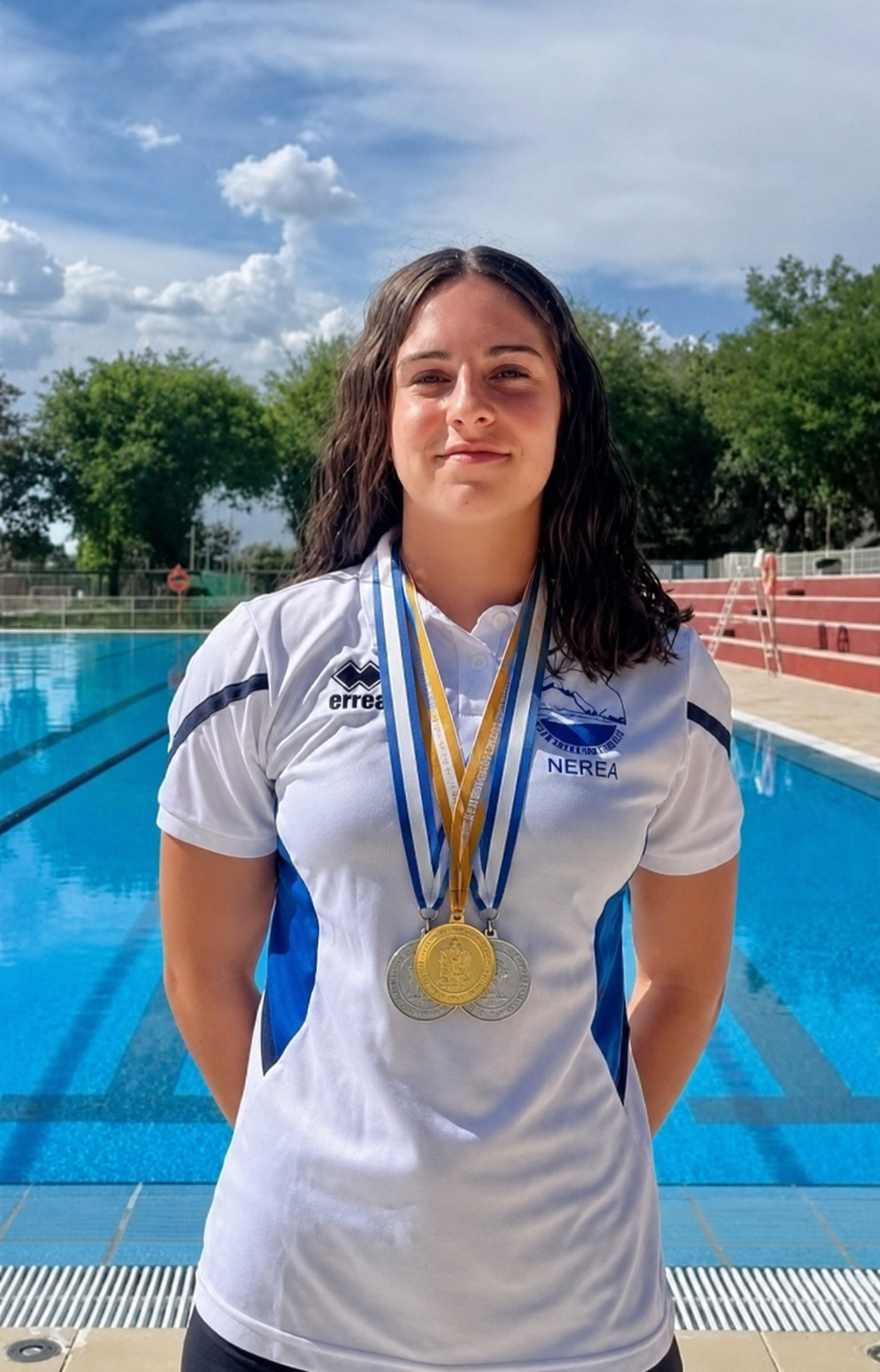 Imagen de Nerea Montijano hace historia y corona al Club Natación Linares con el oro nacional en los 100 metros libres