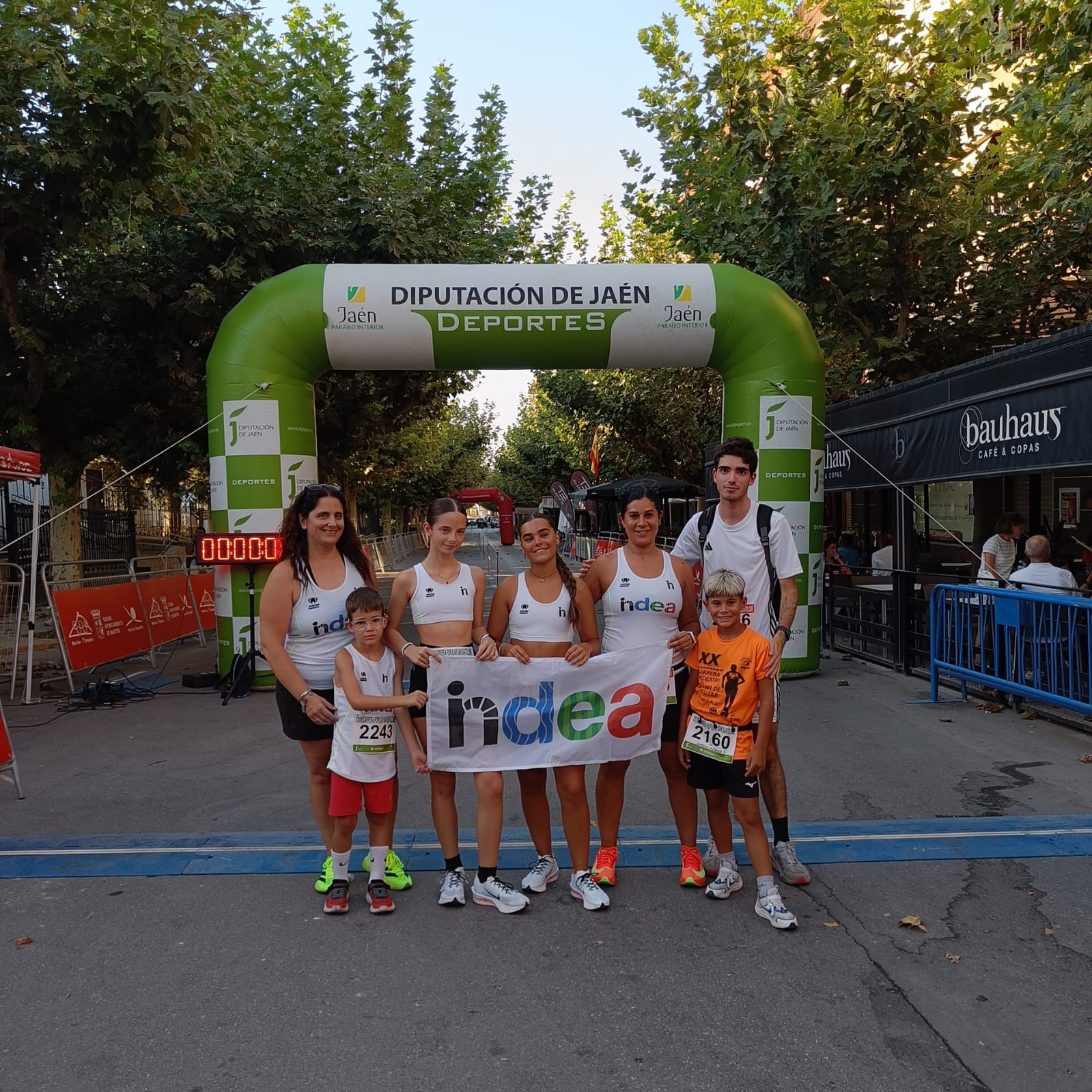 Imagen de Cuatro podios para el CD Indea Linares en una brillante Carrera Popular San Bartolomé de Martos