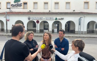 Imagen de La Diputada Ana Cobo detalla la inversión de 3,4 millones prevista para la renovación de la estación de Linares-Baeza
