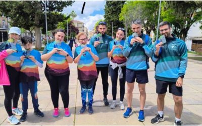 El club Linarense Oretania Outdoor brilla en Villacarrillo.